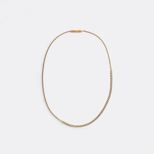 ❤보테가베네타 남/녀 골드 목걸이 - Bottega veneta Unisex Gold Necklace - acc557x