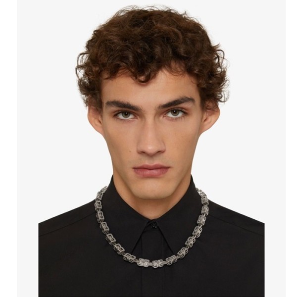❤지방시 남성 화이트 골드 목걸이 - Givenchy Mens White Gold Necklace - acc570x