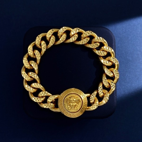 ❤베르사체 여성 옐로우 골드 팔찌 - Versace Womens Yellow Gold Bangle - acc628x