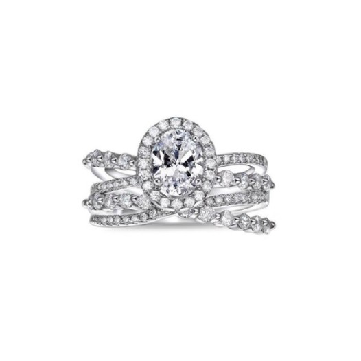 ❤샤넬 여성 화이트 골드 반지 - Chanel Womens White Gold Ring - acc634x