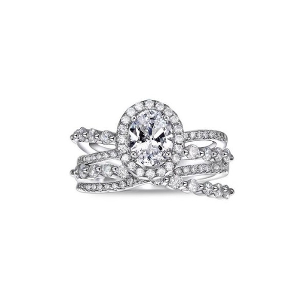 ❤샤넬 여성 화이트 골드 반지 - Chanel Womens White Gold Ring - acc634x