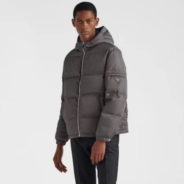 ❤프라다 남성 그레이 다운 패딩 - Prada Mens Gray Down Padding - prc862x