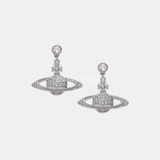❤비비안웨스트우드 여성 화이트 골드 이어링 - Vivienne Westwood Womens White Gold Earring - acc651x