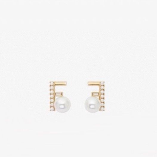 ❤펜디 여성 옐로우 골드 이어링 - Fendi Womens Yellow-gold Earring - acc656x