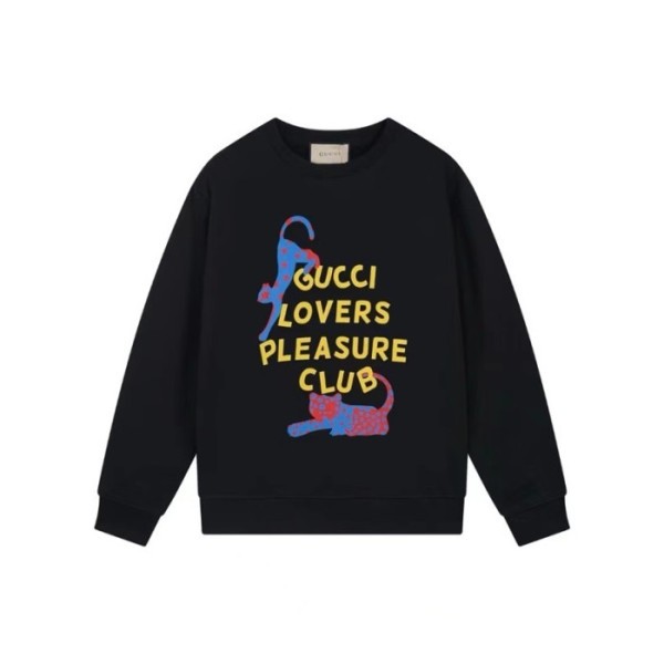 ❤구찌 남성 베이직 블랙 맨투맨 - Gucci Mens Black Tshirts - gu1136x