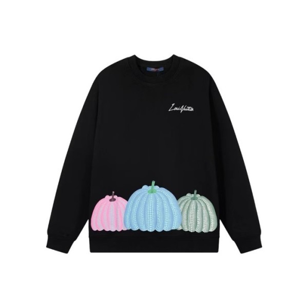 ❤루이비통 남성 블랙 맨투맨 - Louis vuitton Mens Black Tshirts - lv2064x