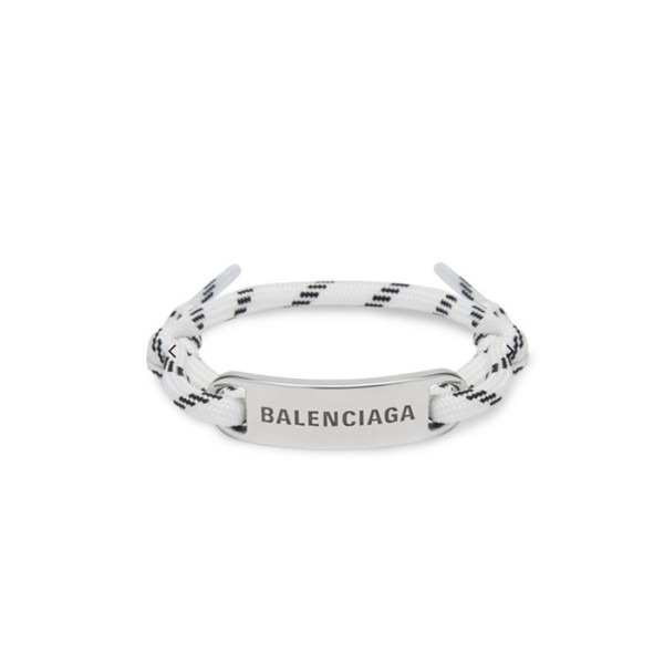 ❤발렌시아가 남성 화이트 골드 팔찌 - Balenciaga Mens White Gold Bangle - acc495x