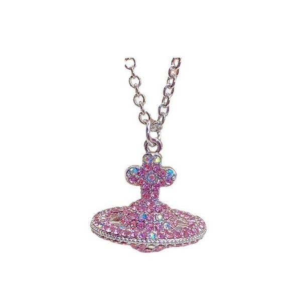 ❤비비안웨스트우드 여성 화이트 골드 목걸이 - Vivienne Westwood Womens White-gold Necklace - acc684x