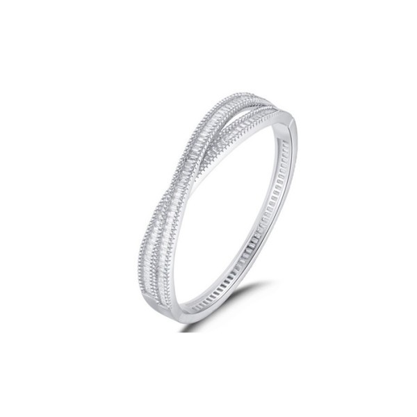 ❤해리윈스턴 여성 화이트 골드 팔찌 - Harry Winston Womens White Gold Bangle - acc685x