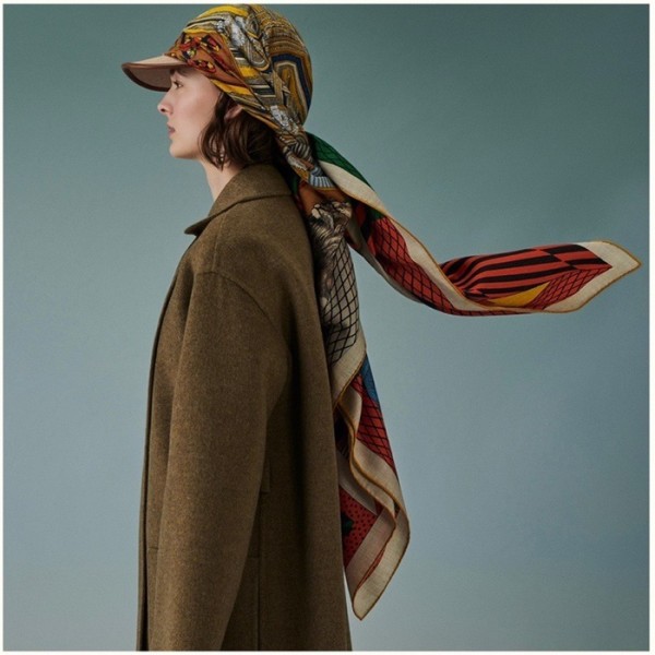 ❤에르메스 여성 레드 스카프 - Hermes Womens Red Scarf - he541x