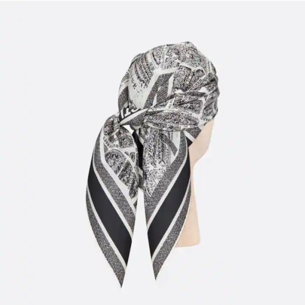 ❤디올 여성 블랙 스카프 - Dior Womens Black Scarf - di872x