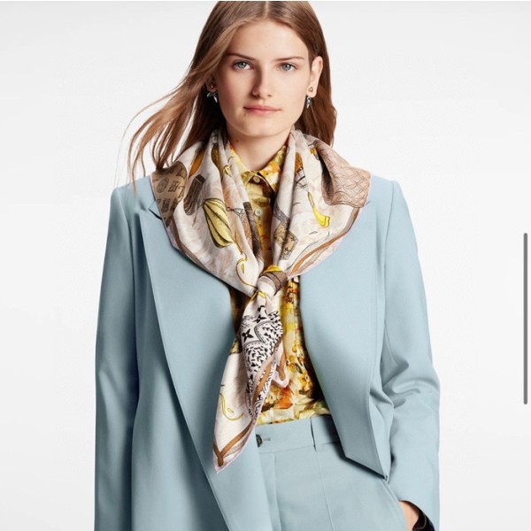 ❤루이비통 여성 옐로우 스카프 - Louis vuitton Womens Yellow Scarf - lv2066x