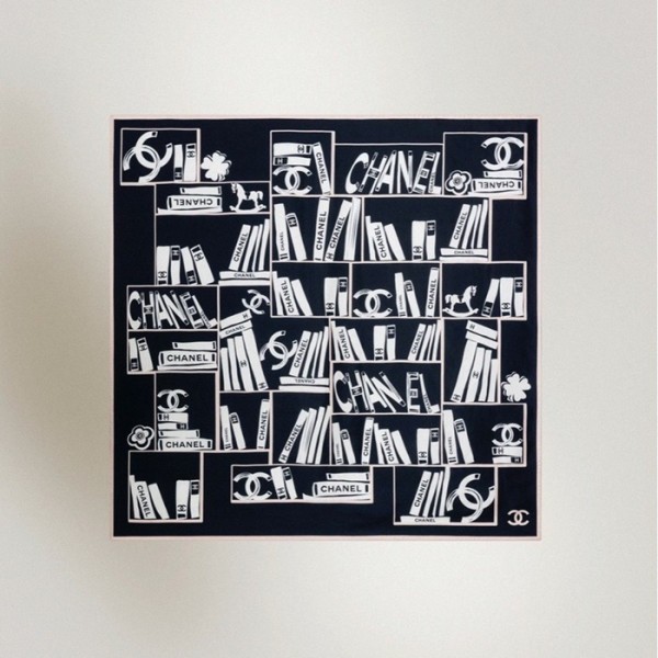 ❤샤넬 여성 블랙 머플러 - Chanel Womens Black Muffler - ch691x