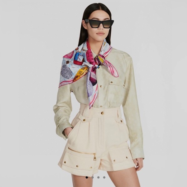 ❤루이비통 여성 퍼플 스카프 - Louis vuitton Womens Purple Scarf - lv2067x