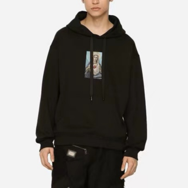 ❤돌체앤가바나 남성 블랙 후드티 - Dolce&Gabbana Mens Black Hoodie - dol509x
