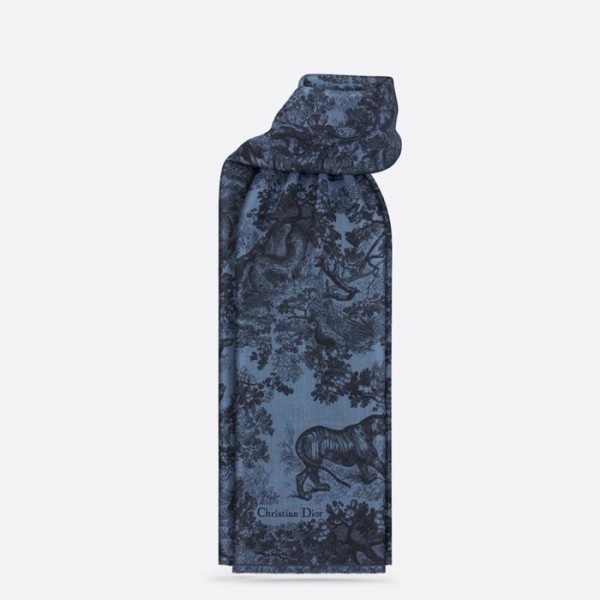 ❤디올 여성 블루 스카프 - Dior Womens Blue Scarf - acc885x