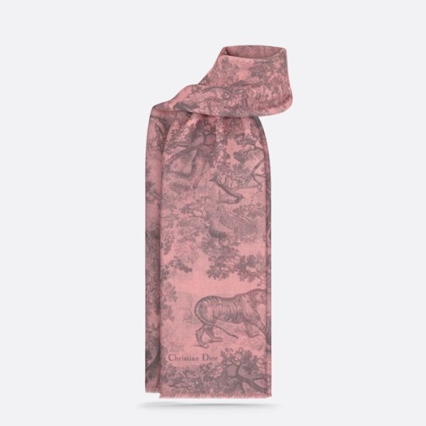 ❤디올 여성 핑크 스카프 - Dior Womens Pink Scarf - acc886x
