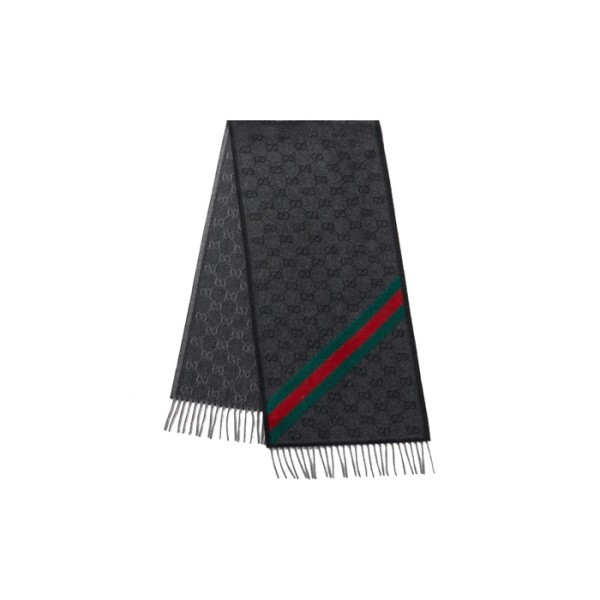 ❤구찌 남성 블랙 머플러 - Gucci Mens Black Muffler - gu1146x