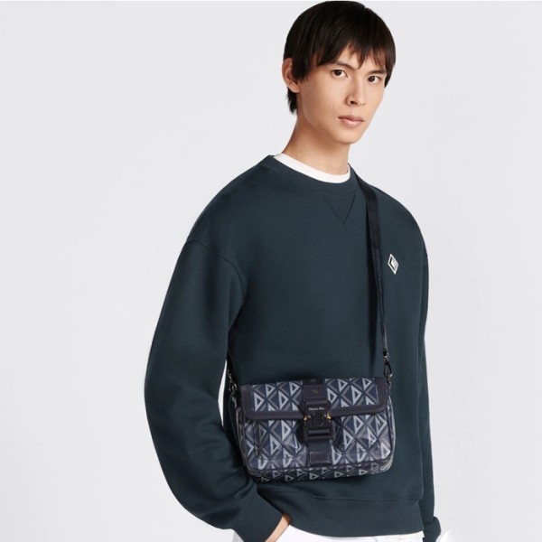 ❤디올 남성 다이아 메신저 백 - Dior Mens Blue Cross Bag - di812x
