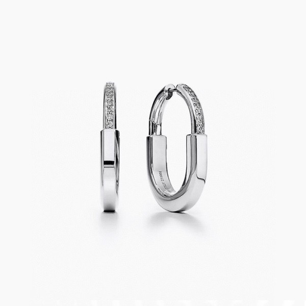 ❤티파니 여성 화이트 골드 이어링 - Tiffany Womens White Gold Earring - acc703x