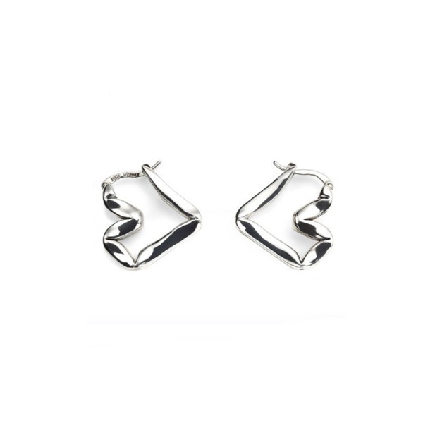 ❤보테가베네타 여성 화이트 골드 이어링 - Bottega veneta Womens White Gold Earring - acc708x