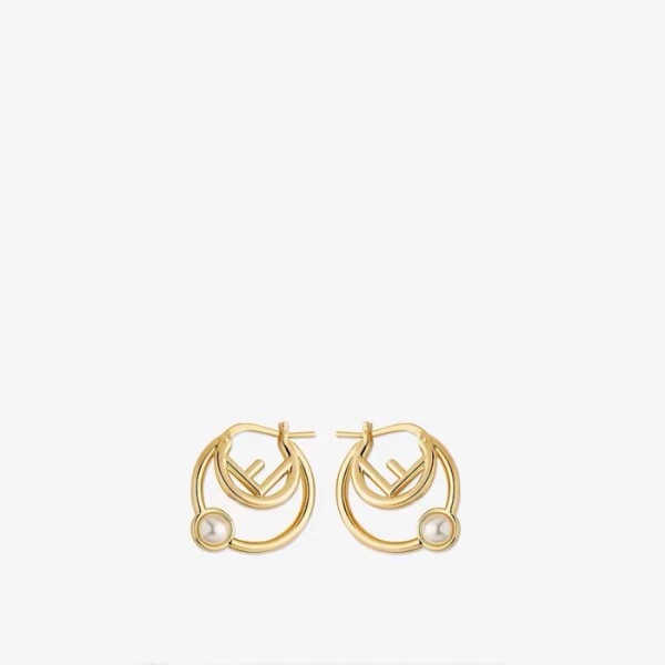 ❤펜디 여성 옐로우 골드 이어링 - Fendi Womens Yellow-gold Earring - acc722x