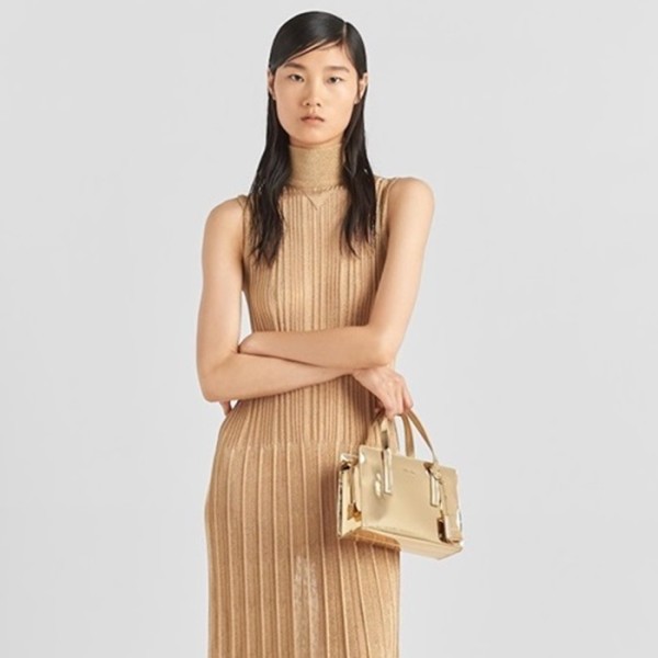 ❤프라다 여성 골드 토트백 - Prada Womens Gold Tote Bag - pr874x