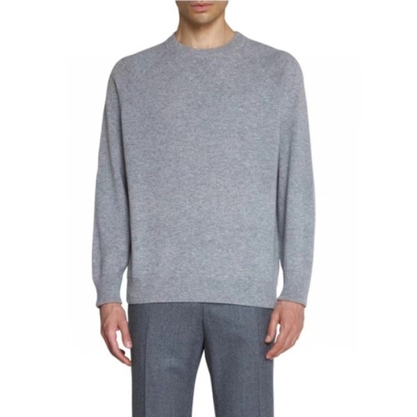 ❤브루넬로쿠치넬리 남성 그레이 니트 - Brunello Cucinelli Mens Gray Knits - bru84x
