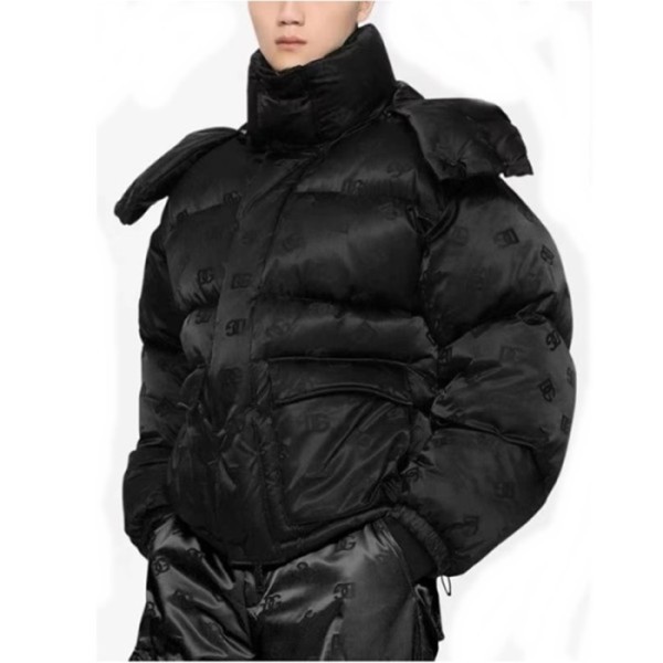 ❤돌체앤가바나 남성 블랙 패딩 - Dolce&Gabbana Mens Black Down Padding - dol510x