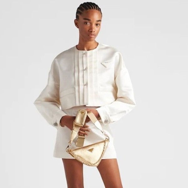 ❤프라다 여성 골드 크로스백 - Prada Womens Gold Cross Bag - pr875x