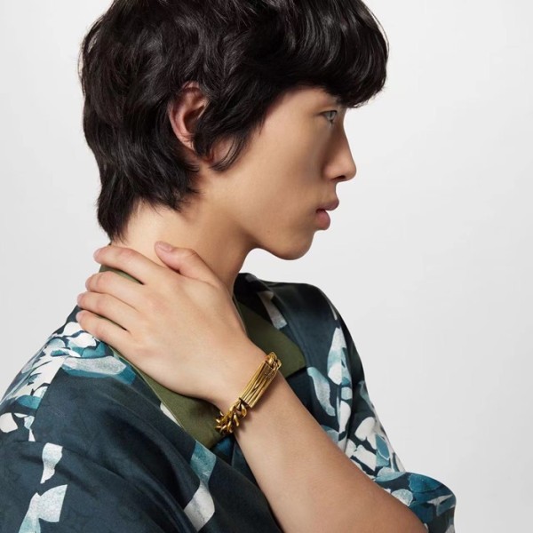 ❤루이비통 남성 골드 팔찌 - Louis vuitton Mens Gold Bangle - acc723x