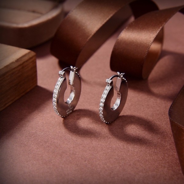 ❤보테가베네타 여성 화이트 골드 이어링 - Bottega veneta Womens White Gold Earring - acc732x