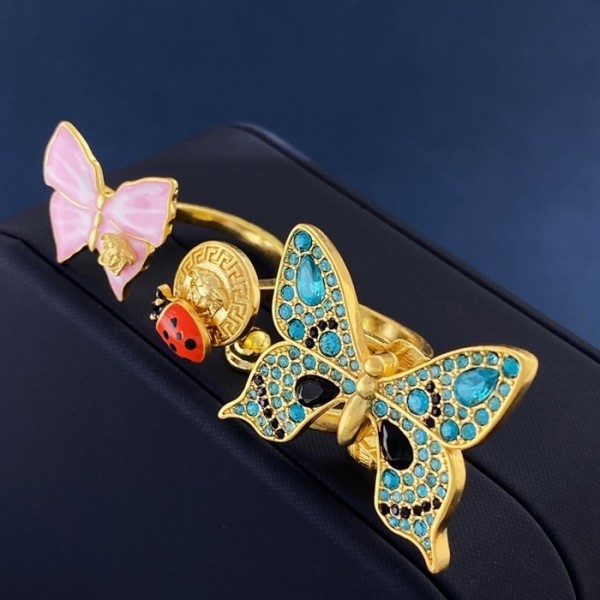 ❤베르사체 여성 옐로우 골드 반지 - Versace Womens Yellow Gold Rings - acc740x