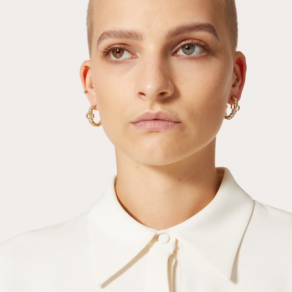 ❤발렌티노 여성 골드 이어링 - Valentino Womens Gold Earring - acc749x