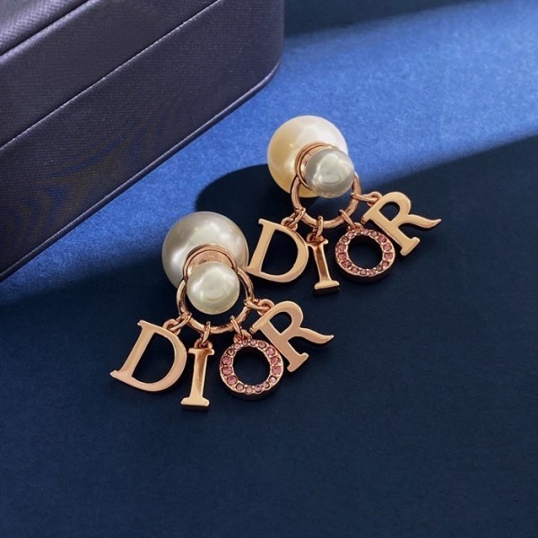 ❤디올 여성 로즈 골드 이어링 - Dior Womens Rose Gold Earring - acc753x