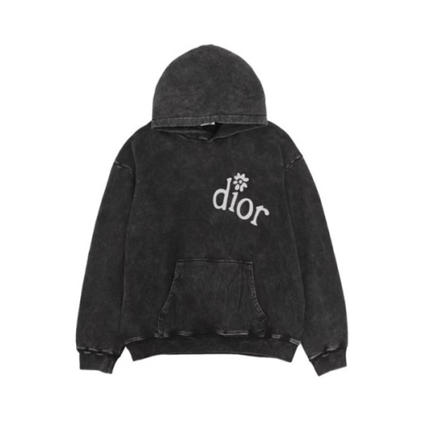 ❤디올 남성 블랙 후드티 - Dior Mens Black Hoodie - di897x