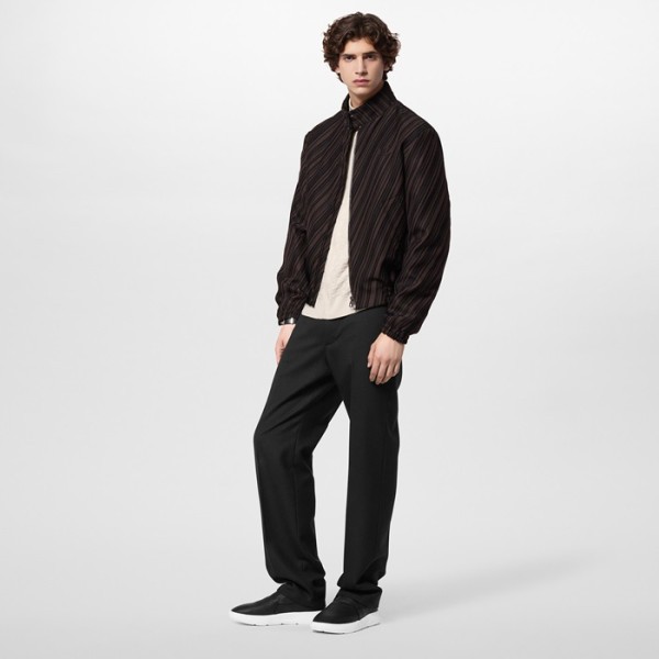 ❤루이비통 남성 모던 블랙 로퍼 - Louis vuitton Mens Black Loafer - lv2080x