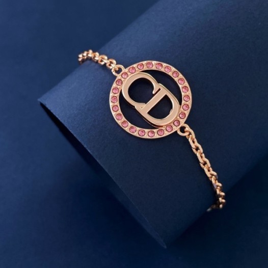 ❤디올 여성 로즈 골드 팔찌 - Dior Womens Rose Gold Bangle - acc757x