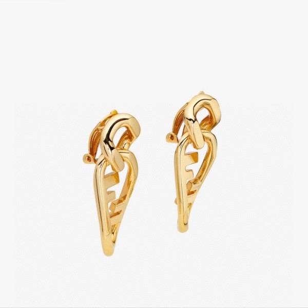 ❤펜디 여성 옐로우 골드 이어링 - Fendi Womens Yellow-gold Earring - acc762x