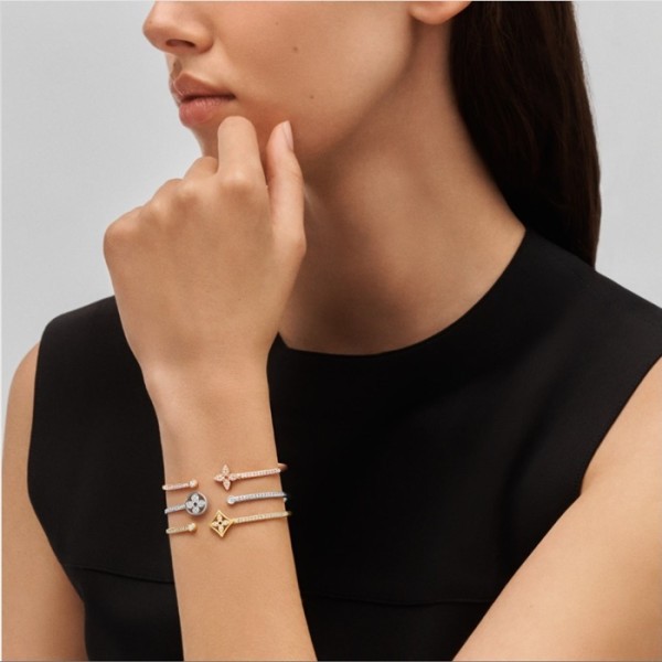 ❤루이비통 여성 골드 팔찌 - Louis vuitton Womens Gold Bangle - acc767x