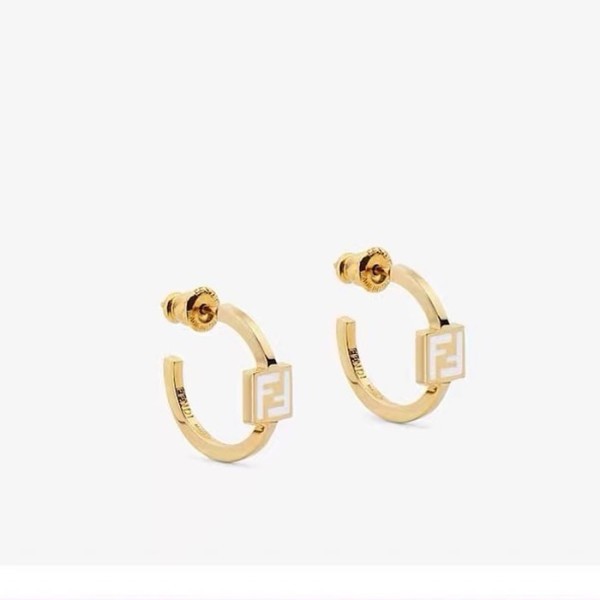 ❤펜디 여성 옐로우 골드 이어링 - Fendi Womens Yellow-gold Earring - acc775x