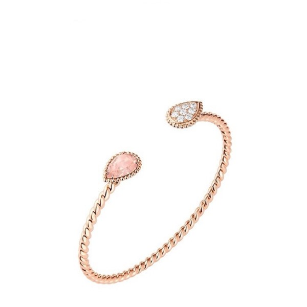 ❤부쉐론 여성 로즈 골드 팔찌 - Boucheron Womens Rose Gold Bangle - acc788x