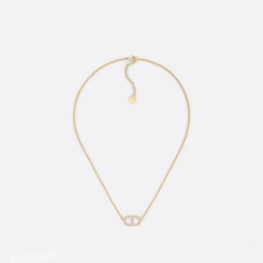 ❤디올 여성 골드 목걸이 - Dior Womens Gold Necklace - acc799x