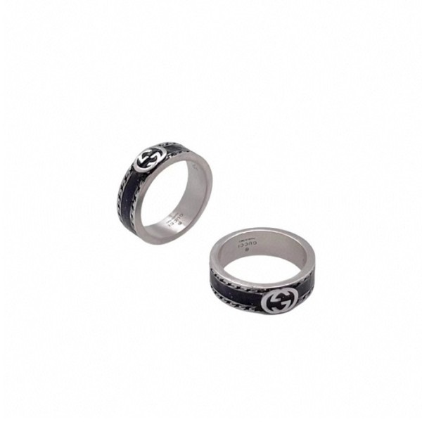 ❤구찌 남/녀 블랙 반지 - Gucci Unisex Black Ring - acc809x