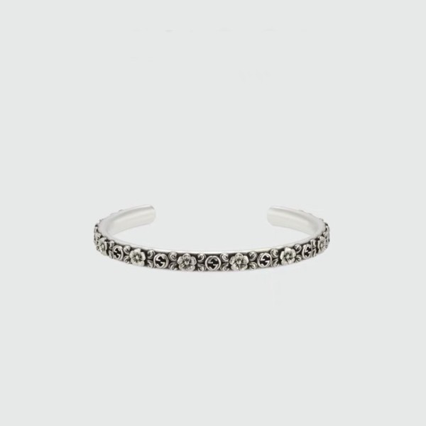 ❤구찌 남/녀 블랙 팔찌 - Gucci Unisex Black Bangle - acc811x