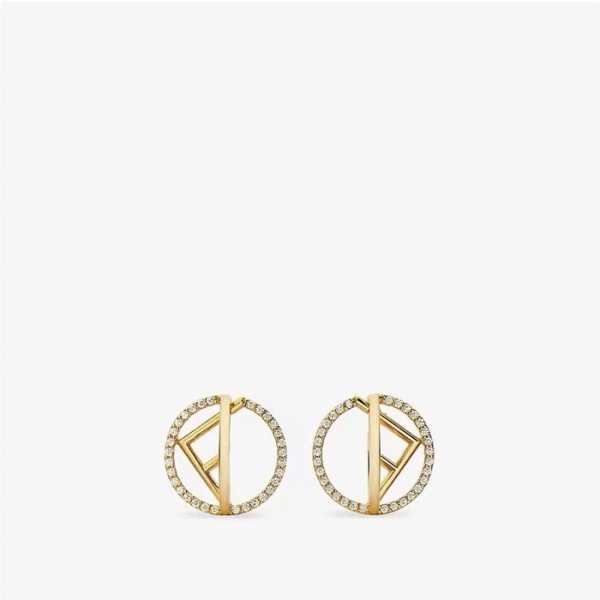 ❤펜디 여성 옐로우 골드 이어링 - Fendi Womens Yellow-gold Earring - acc813x