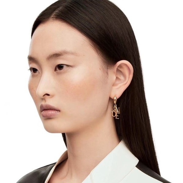 ❤로에베 여성 골드 귀걸이 - Loewe Womens Gold Earring - acc831x
