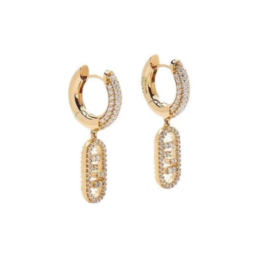 ❤펜디 여성 옐로우 골드 이어링 - Fendi Womens Yellow-gold Earring - acc883x