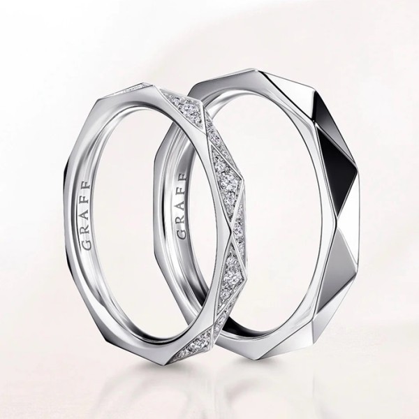 ❤그라프 남/녀 화이트 골드 반지 - Graff Unisex White-gold Ring - acc887x