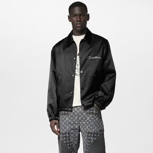 ❤루이비통 남성 블랙 자켓 - Louis vuitton Mens Black Jackets - fa43x